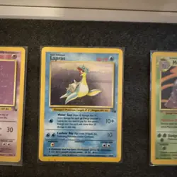 Pokemon Fossil Lot Of 6 Cards (Hypno, Lapras, Muk x2, Dragonite, Aerodactyl) - Image 3