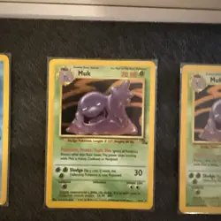 Pokemon Fossil Lot Of 6 Cards (Hypno, Lapras, Muk x2, Dragonite, Aerodactyl) - Image 4