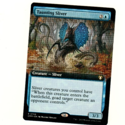 Taunting Sliver Commander Masters Magic The Gathering Card - Image 1