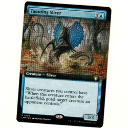 Taunting Sliver Commander Masters Magic The Gathering Card - Image 3