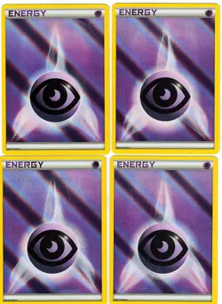 Psychic Energy X 4 Mint Reverse Holo Promo Battle Pokemon Cards (2013 Pokemon) - Image 1