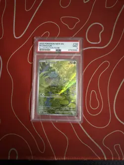 Pokemon TCG Bulbasaur Scarlet Violet-151 Illustration Rare Card 166/165 PSA 9 - Image 1