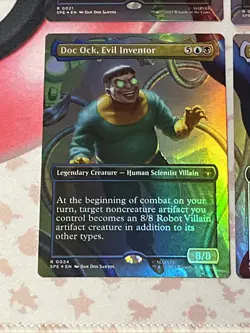 Spider Man Magic The Gathering Foil Borderless Full Set Of Cards All Near Mint - Image 5