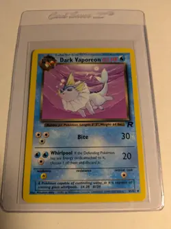 Dark Vaporeon 45/82 1st Edition Non Holo- Team Rocket- Vintage Pokemon Card - Image 1