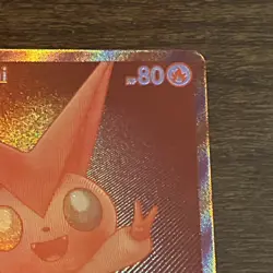 Pokemon TCG Red Victini Card 172/086 White Flare English Edition - Image 5