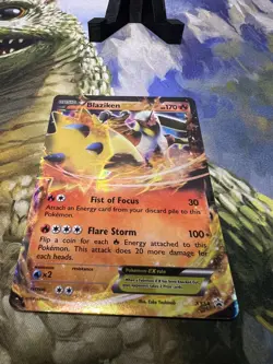 Pokemon TCG Blaziken EX XY54 Black Star Promo Ultra Rare Holo Card (NM) - Image 2