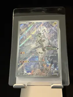 Pokemon TCG N's Reshiram Stamped Promo Holo Card 167/159 SV09 Journey Together - Image 1