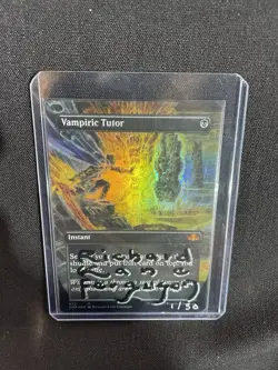 NM - Vampiric Tutor - FOIL -DMR *Artist Proof* #1 of 50 - Image 1