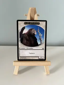 Cat Soldier Born Of The Gods Tokens Excellent Magic the Gathering MTG - Image 1