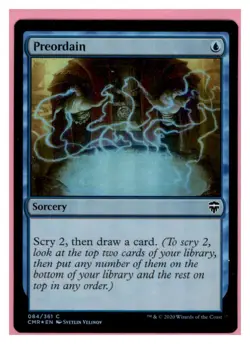 MTG - #84 Preordain (CMR) - The List Reprints Foil - Image 1