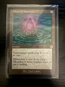 Thorn of Amethyst The Brothers' War: Retro Frame Artifacts Regular FOIL NM MTG - Image 1