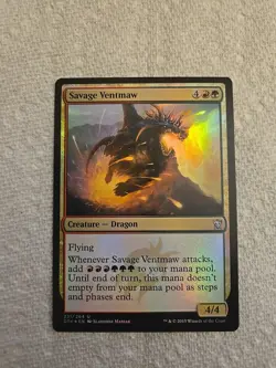 Savage Ventmaw Dragons of Tarkir Foil NM #231 - Image 1