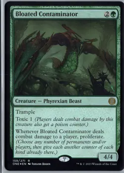 Bloated Contaminator R Phyrexia: All Will Be One 159 NM - Image 1