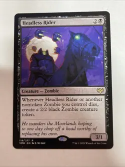 Headless Rider Innistrad: Crimson Vow #118 Rare - Image 1