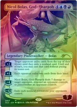 1 x Nicol Bolas, God-Pharaoh - Foil - Secret Lair: 30th Anniversary - LP- MTG - Image 1