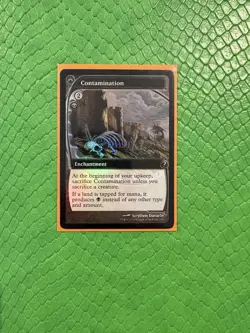 MTG Contamination (Future Sight) #178 Foil Mystery Booster 2 MB2 - Image 1