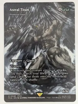 (Normal) Astral Titan - Primeval Titan (Showcase) (048) FINAL FANTASY: Through t - Image 1