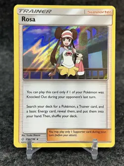 Rosa 204/236 Holo Rare SM - Cosmic Eclipse Pokemon TCG - Image 1