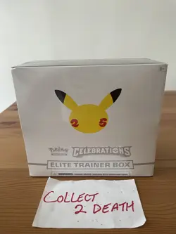 Pokemon TCG 25th Anniversary Celebrations Elite Trainer Box (2021) ETB 820650809439 - Image 1