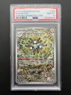 PSA 10 Magneton Pokemon Center Elite Trainer Box SVP Promo 159 TCG - Image 1