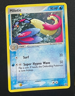 2005 Pokemon EX Emerald Holo Milotic #8/106 LP - Image 1