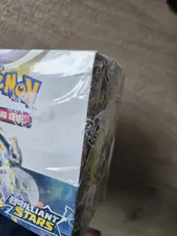 Pokemon Sword & Shield Brilliant Stars Booster Box - Sealed See Pics Box Damage - Image 3