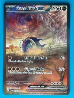 Pokemon - Great Tusk ex 246/198 [Scarlet & Violet Base Set] *Near Mint - NM* - Image 1