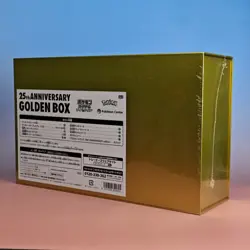 POKEMON 25TH ANNIVERSARY GOLDEN BOX POKEMON CENTER EXCULSIVE JAPANESE OVP SEALED - Image 3
