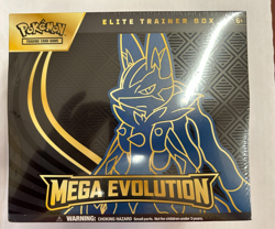 Pokemon TCG Mega Evolution Elite Trainer Box Lucario ME01 New English ETB #4 - Image 1