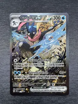 Pokemon TCG Greninja EX SVP 132 Shrouded Fables Near Mint - Image 2