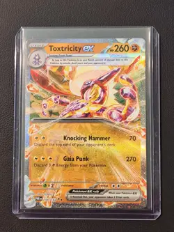 Toxtricity ex 100/182 S&V Paradox Rift Double Rare Tera Holo Pokemon TCG 2023 NM - Image 3