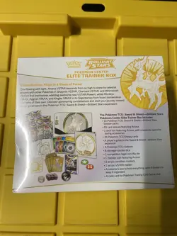 Pokemon Center Brilliant Stars ETB Pokemon TCG Sword & Shield Elite Trainer Box - Image 1