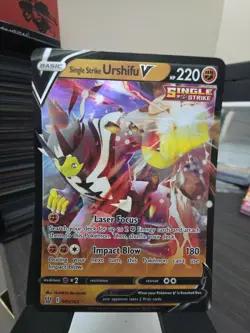 Single Strike Urshifu V - 085/163 Battle Styles Ultra Rare Pokemon - NM/MINT - Image 1