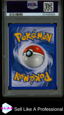 GLUMANDA POKEMON 50/82 2000 TEAM ROCKET 1ST EDITION NEAR MINT DEUTSCH PSA 7 - Image 2