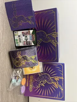 Scarlet and Violet Base ETB BOX & ACCESSORIES ONLY, NO BOOSTER PACKS - Image 2
