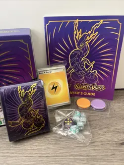 Scarlet and Violet Base ETB BOX & ACCESSORIES ONLY, NO BOOSTER PACKS - Image 4