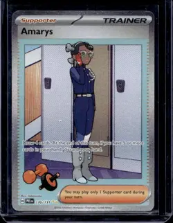 Amarys 170/131 Prismatic Evolutions Pokemon Special Illustration Rare Trainer - Image 1
