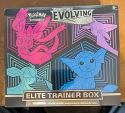 Pokemon TCG Sword & Shield Evolving Skies ETB NEW Sealed Elite Trainer Box - Image 1