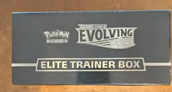 Pokemon TCG Sword & Shield Evolving Skies ETB NEW Sealed Elite Trainer Box - Image 3