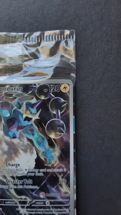 (Pokemon Center Scarlet & Violet Promo #SVP209) Thundurus [Near Mint - Sealed] - Image 4