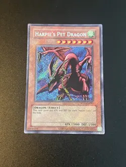 Yu-Gi-Oh Harpie's Pet Dragon Retro Pack 2 Reprint RP02-EN093 Secret Rare MP - Image 1