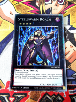 Steelswarm Roach ra04-en151 (NEW) Platinum-Secret Yu-Gi-Oh - Image 1