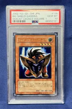 2002 YU-GI-Oh! Japanese Duelist Legacy Volume 1 136 Big Shield Gardna - Image 1