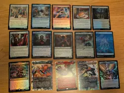 Magic The Gathering MTG Spiderman Bundle From Collector Booster X15 Cards - Image 1