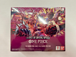 One Piece OP11 A Fist of Divine Speed Box Display Sealed New Card English Bandai - Image 1