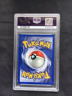 Pokemon Cards: Base Set 1st Edition Common: Machop 52/102 PSA 5 - Image 4