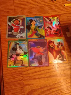 Disney Lorcana - Fabled - Foil Card Dividers - Full Set - Image 1