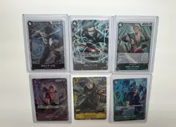 Roronoa Zoro PRB02 and Promo 6 Card Lot One Piece TCG CCG card Game Japanese - Image 1