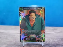 Android 8, For His Friends FOIL BT17-045 C Dragon Ball Z Trading Card Game - Image 1