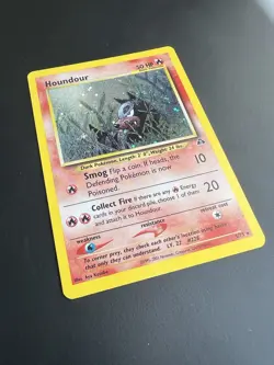 Pokemon Neo Discovery Houndour 5/75 Holo Rare Card -LP - Image 2